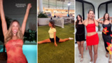 Ashy Bines enjoys a girls trip in Bali