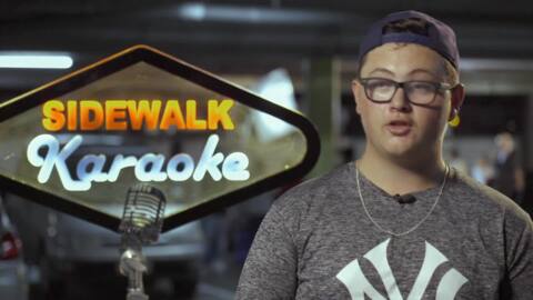 Video for Sidewalk Karaoke, 3 Ūpoko 24