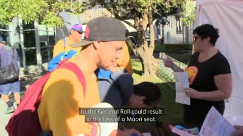 Video for Māori voters opt for General Roll