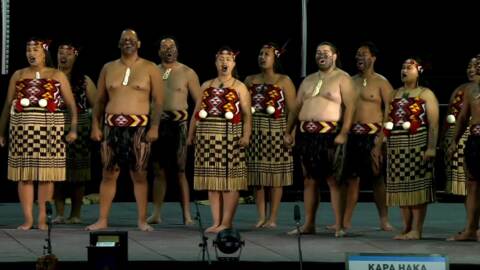 Video for 2020 Kapa Haka Regionals, Te Raranga Whānui, Waiata Tira