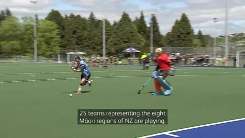 Video for NZ Black Sticks Women&#039;s coach to attend National Māori hockey tournament 