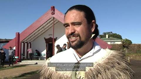 Video for Ōpape Marae celebrate re-opening of meeting house Muriwai