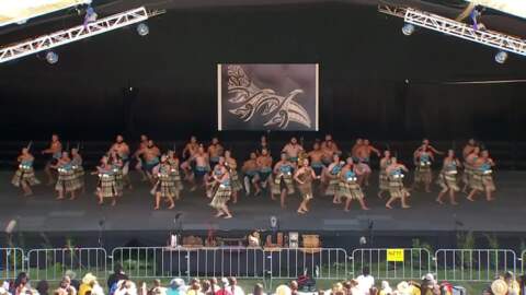 Video for 2020 Kapa Haka Regionals, Te Paringa Tai ki Matakana me Rangiwaea, Whakaeke
