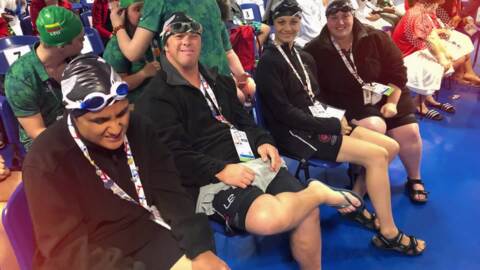 Video for Team NZ dedicates Special Olympics wins to Chch