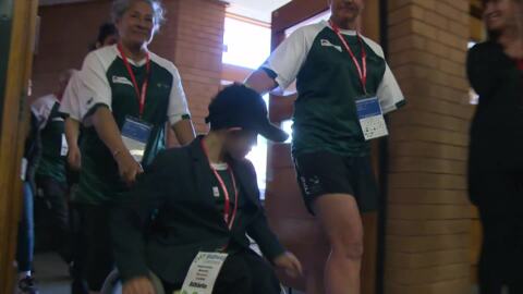 Video for Young swimmer hopes to make Paralympics