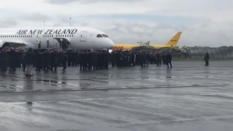 Video for Remains of NZDF personnel returned to NZ today