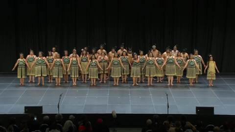 Video for 2020 Kapa Haka Regionals, Te Kapa Haka o Pukehuia, Whakaeke
