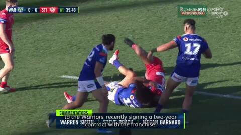 Video for Warriors get NRL restart underway with a win