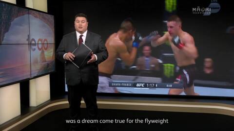 Video for Kaiwhare Kara-France wins at UFC Auckland