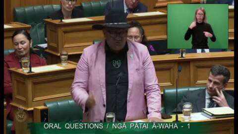 Video for Te Pāti Māori&#039;s Rawiri Waititi tossed out of Parliament again