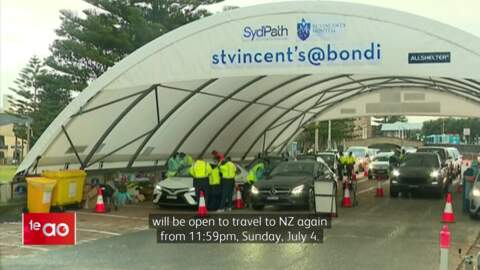Video for Wellington to go to Level 1 at midnight; four states to resume travel to NZ