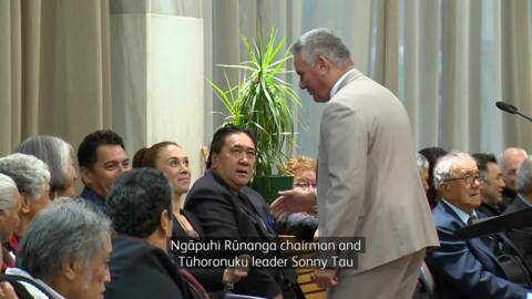 Video for Parliament visit not political positioning for Tūhoronuku - Sonny Tau
