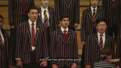 Video for Auckland youth take stage at The Big Sing