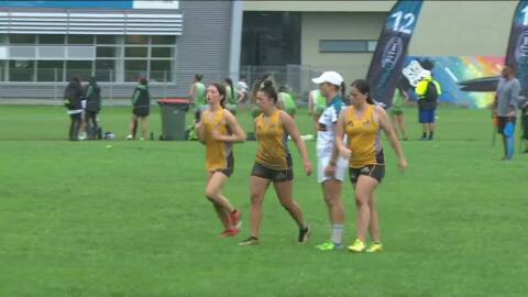 Video for Grassroots Trust 2018 Junior National Touch Championship, U16 Girls, Taranaki v Counties Manukau