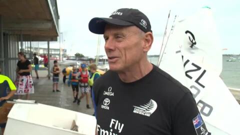 Video for ETNZ CEO Grant Dalton supports Māori sailing kids
