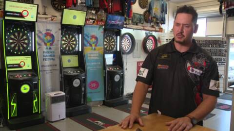 Video for “Make it count, stand tall and be relentless,” says the ‘Big Rig’ ahead of world darts champs