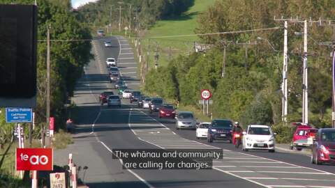 Video for Waka Kotahi responds to whānau call for road safety changes 