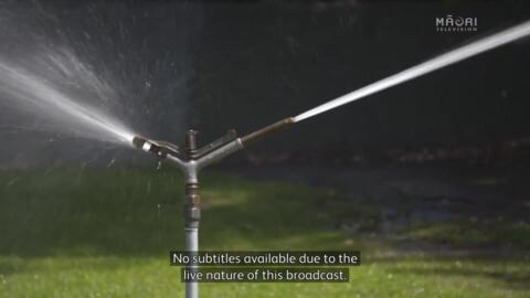 Video for Water restrictions kick in for Aucklanders as reservoirs fall below 50 percent
