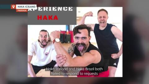 Video for Overseas &#039;haka&#039; businesses remove footage