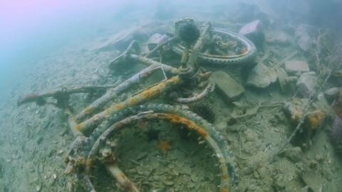 Video for Wellington Dive volunteers take on Ghost-fishing problem  