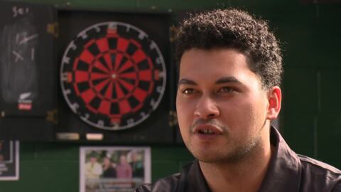 Video for Māori darts player takes aim at the world