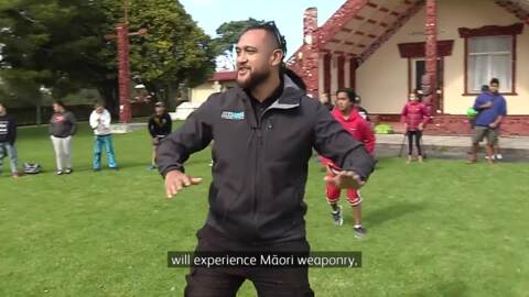 Video for Koi Ora holiday programme for Ngāi Te Rangi youth 