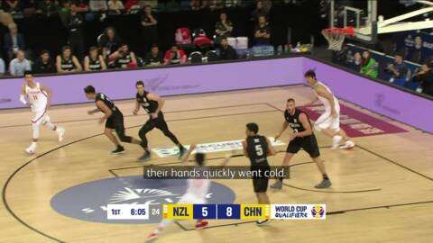 Video for Tall Blacks defeat a spirited China