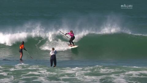 Video for SUP surf comp brings Māori from all corners