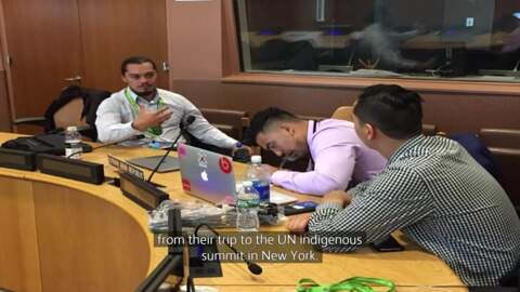 Video for UN indigenous youth delegation inspires rangatahi