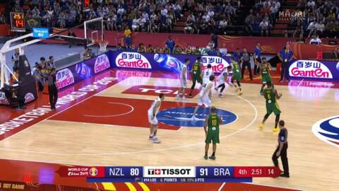 Video for Tall Blacks go down in World Cup opener