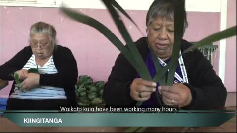 Video for Preparing kono for Kiingitanga anniversary 