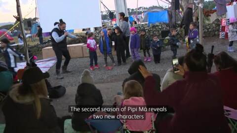Video for Pipi Mā launches season two at Ihumātao