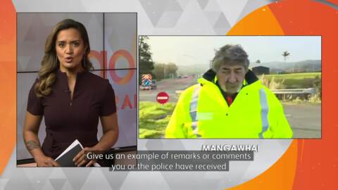 Video for Te Hana checkpoint turns down several hundred people trying to leave Auckland
