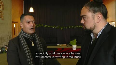 Video for Māori educationalist Toni Waho farewelled by TKKM o Mana Tamariki