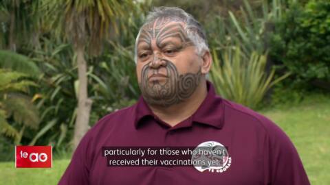 Video for Polio survivors urge whānau to &#039;get the vax, protect your moko, protect your whānau&#039;
