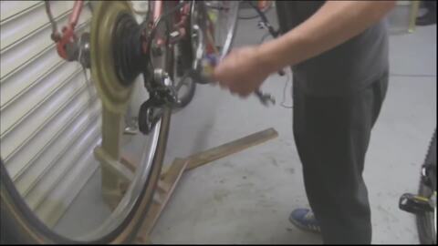 Video for Prisoners restore 400 bikes for children in care