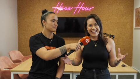 Video for Miria Flavell, founder of Māori sports brand Hine, quizzed by Tall Fern sister Matangiroa 