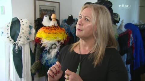 Video for Māori weaver to showcase korowai in London Pacific Fashion Week (Gallery)