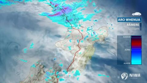 Video for Wet weekend for Te Matatini courtesy of Cyclone Oma 