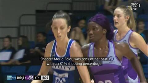 Video for Mystics win over Northern Stars