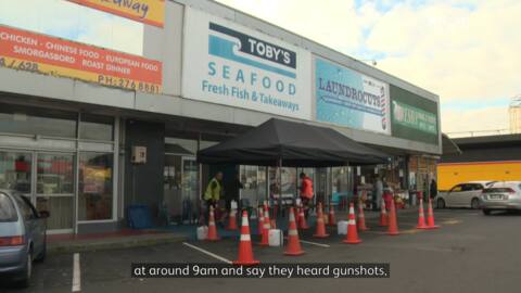 Video for Man arrested in Ōtāhuhu, witnesses hear gunshots