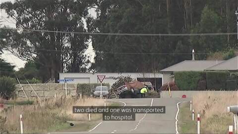 Video for Two dead in Oamaru crash