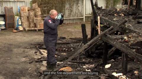 Video for Whangārei whānau home lost to fire