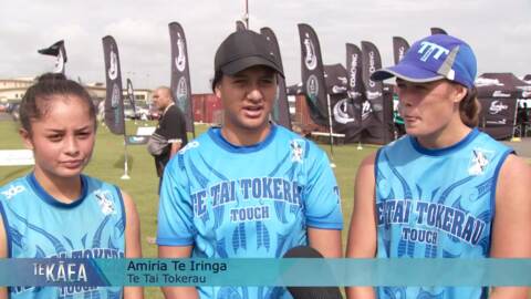 Video for Te Tai Tokerau return to Touch Nats after 15 years