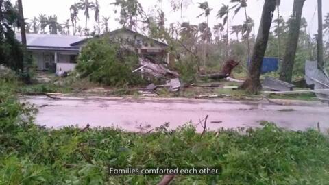 Video for Worst cyclone to hit Tonga in 60 years