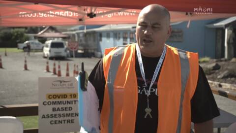 Video for Ngāpuhi open Covid-19 testing clinic in Northland