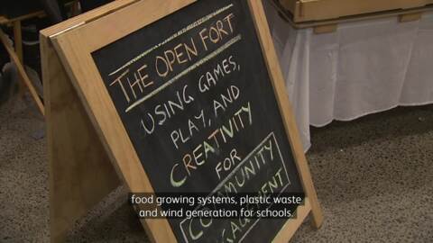 Video for Students tackle environmental issues
