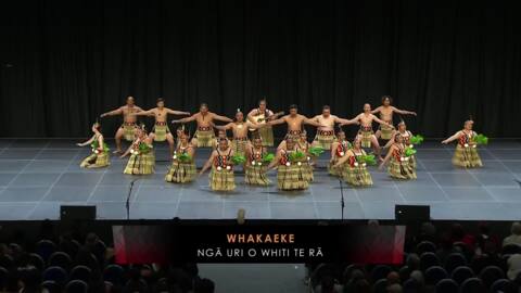 Video for 2020 Kapa Haka Regionals, Ngā Uri o Whiti Te Rā, Whakaeke