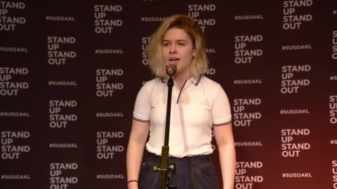 Video for Stand up Stand out 19, Mikaela Stroud