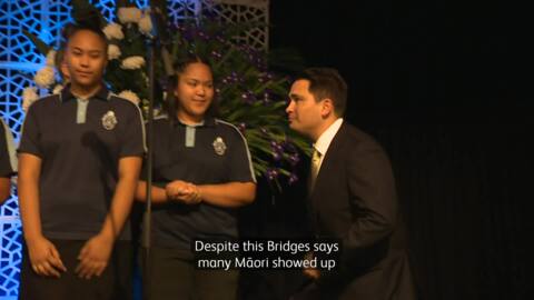 Video for National &quot;hasn’t done well enough” previously for Māori vote - Bridges